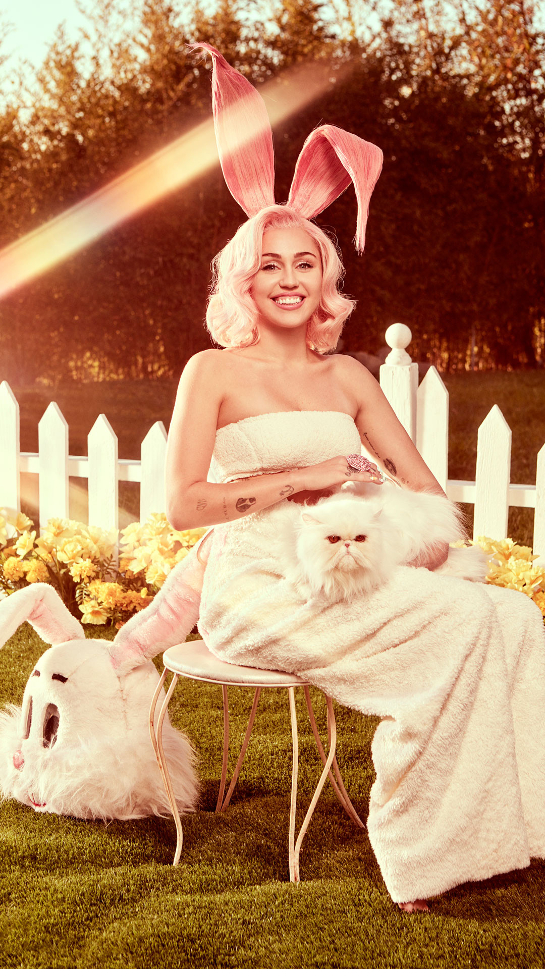 Miley Cyrus, Vogue, Easter Miley Cyrus, Vogue, Easter